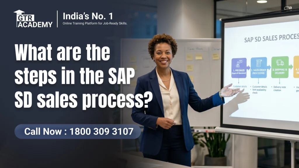 SAP SD sales process