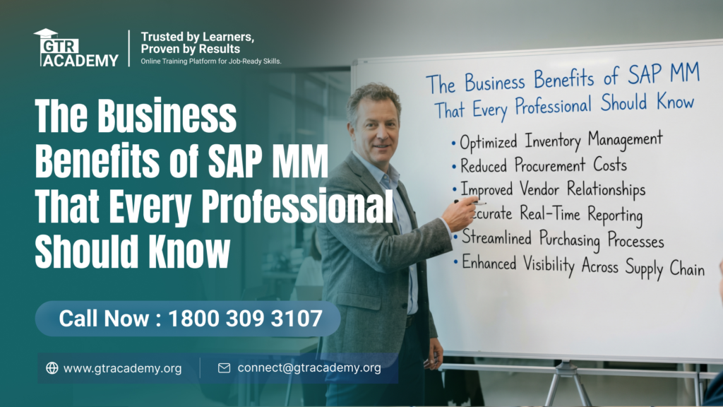 Benefits of SAP MM