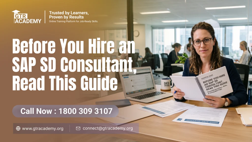 SAP SD Consultant