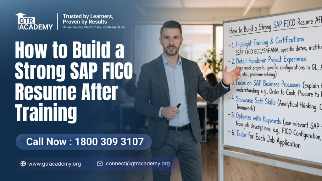 SAP FICO Resume After Training