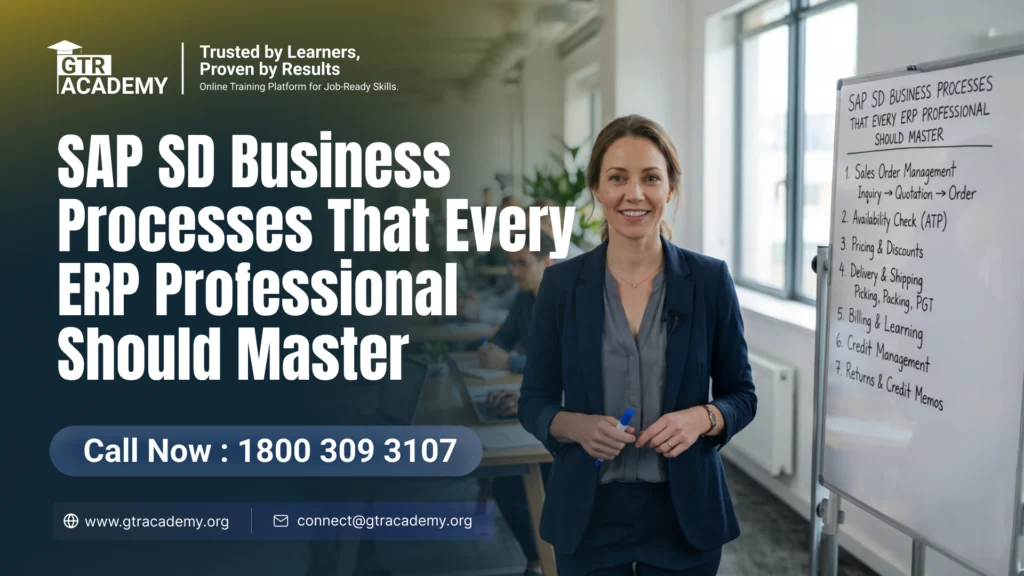 SAP SD Business Processes