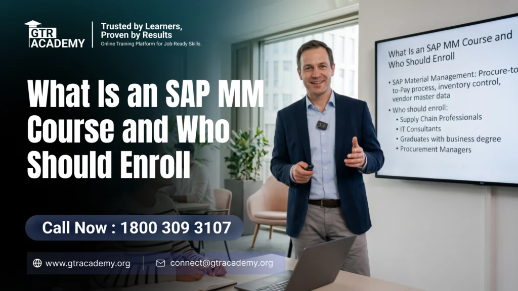 SAP MM Course