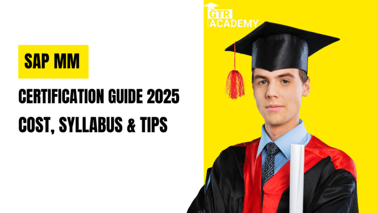 sap mm module certification
