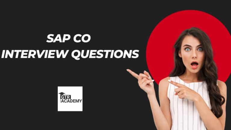 SAP CO Interview Questions