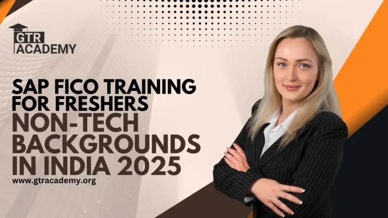 SAP FICO Training for Freshers