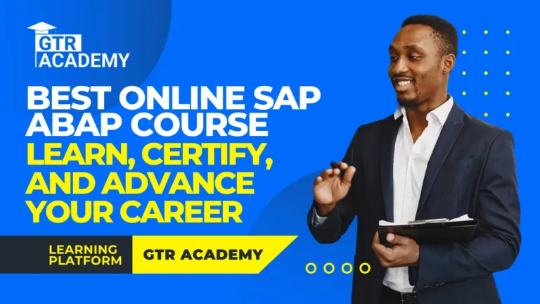 Online SAP ABAP Course