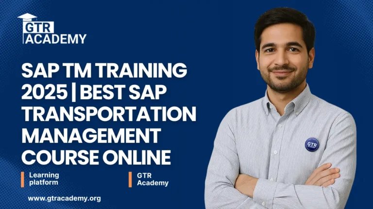 SAP TM training