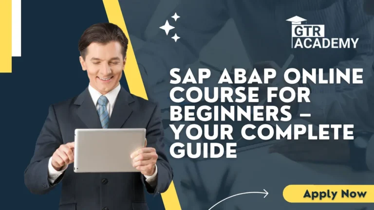 SAP ABAP Online Course for Beginners