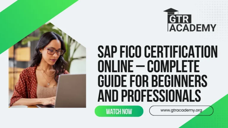 Best SAP FICO Certification Online