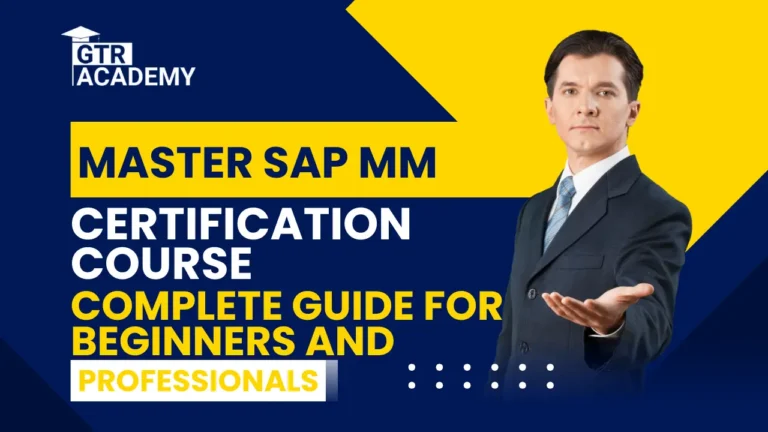 Best SAP MM Certification Course