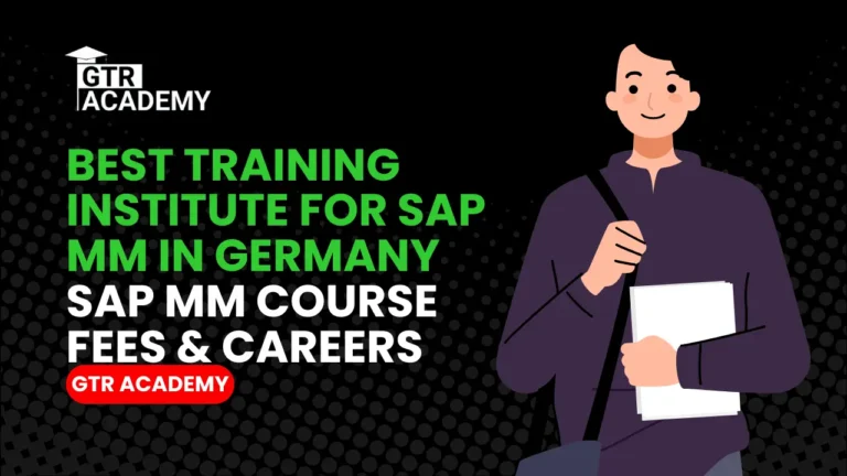 Best Training Institute for SAP MM in Germany