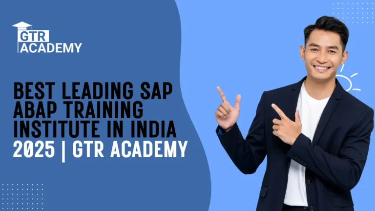 Leading SAP ABAP Training Institute in India