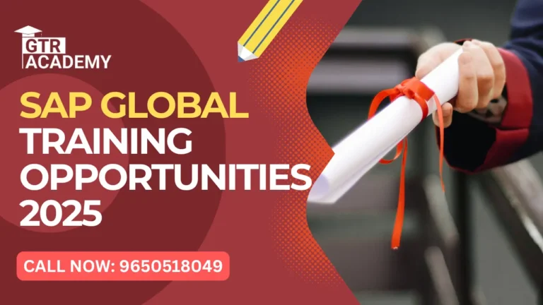 SAP Global Training Opportunities