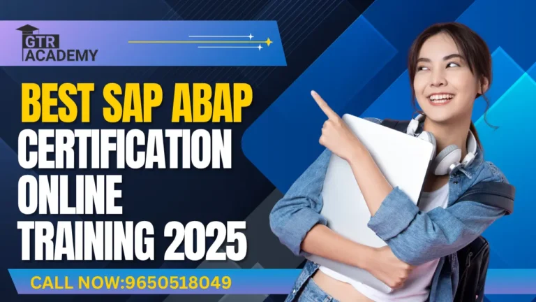 SAP ABAP Certification Online Training