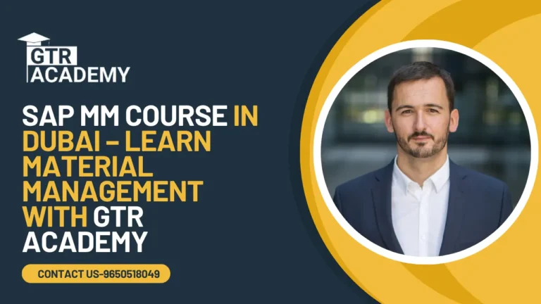 Best SAP MM Course in Dubai