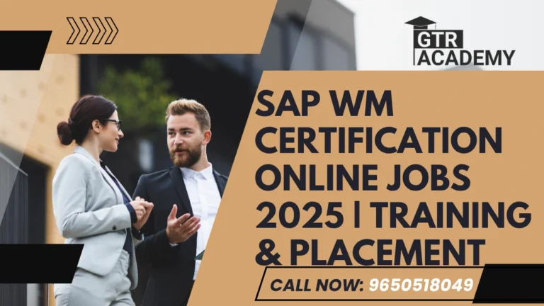 SAP WM Certification Online Jobs