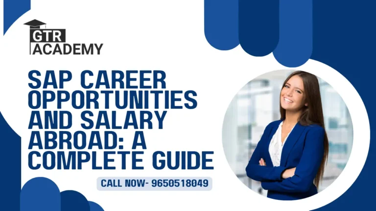 SAP Career Opportunities Salary Abroad