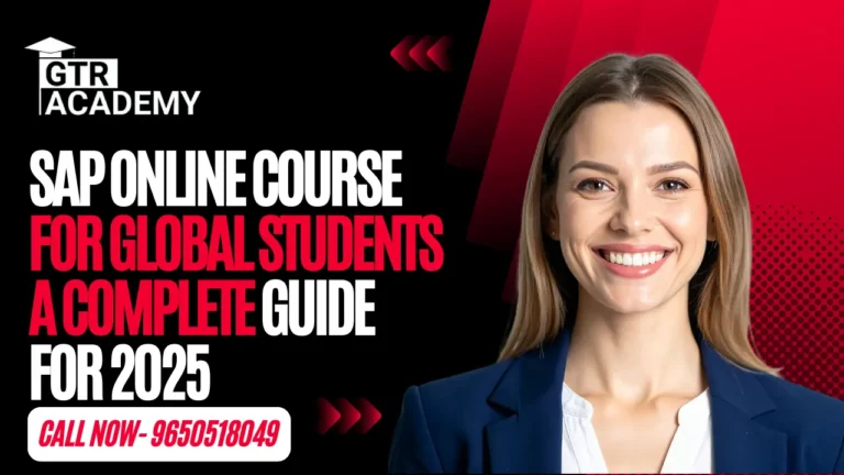 SAP Online Course for Global Students
