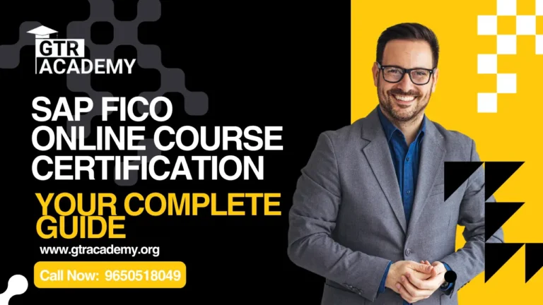 SAP FICO Online Course Certification