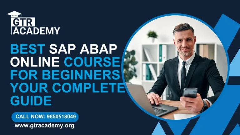 Best SAP ABAP Online Course for Beginners