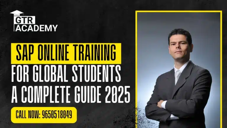 SAP Online Training for Global Students