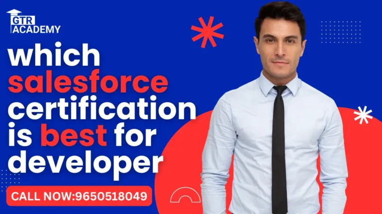 which salesforce certification best for developer