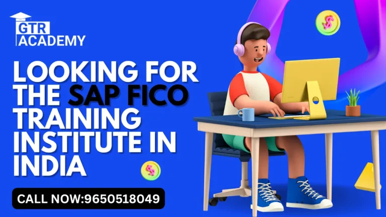 Looking for the SAP FICO Training Institute in India