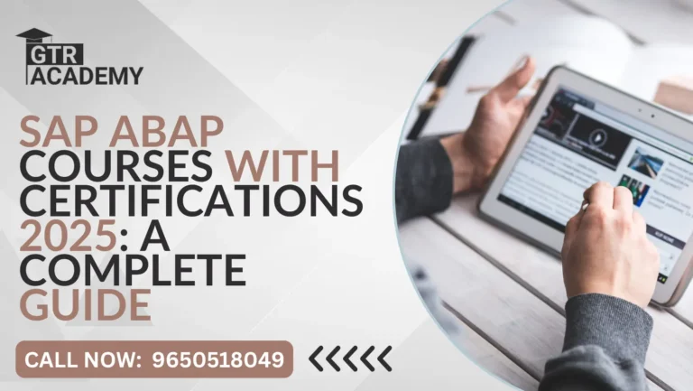SAP ABAP Courses with Certifications