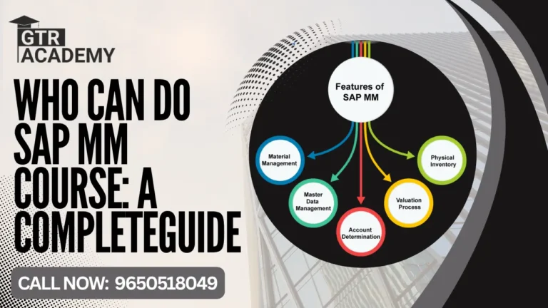 What is the Use of SAP MM Course