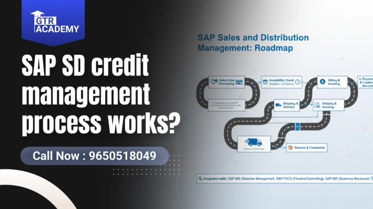 How SAP SD