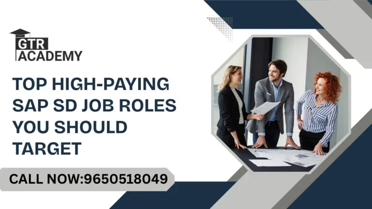 SAP SD Job Roles