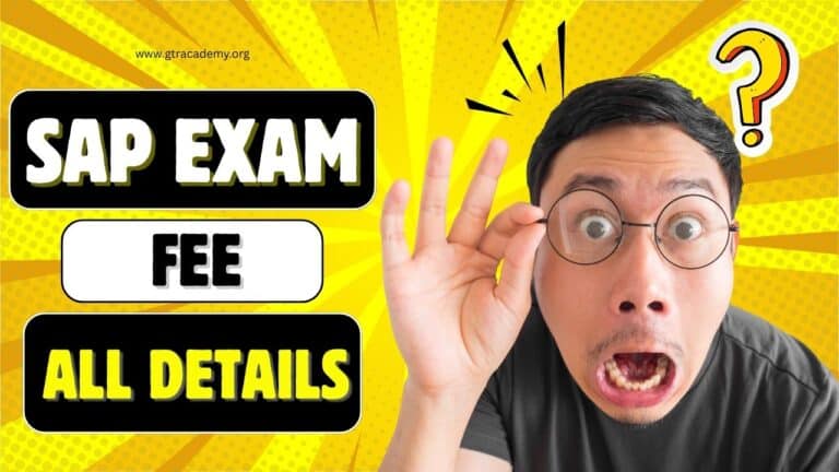 SAP Exam Fees