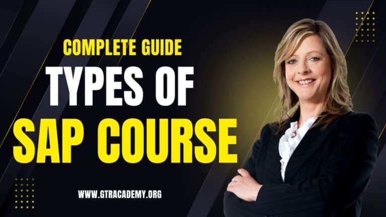 Types of SAP Courses in 2025