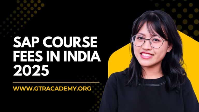 SAP Course Fees in India 2025
