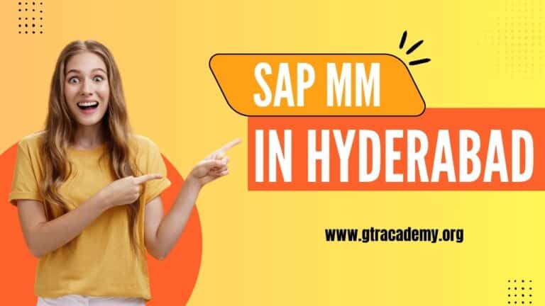 SAP MM Course in Hyderabad