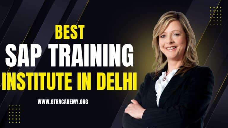 Best SAP Training Institute in Delhi 2025