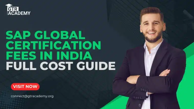 SAP Global Certification Fees