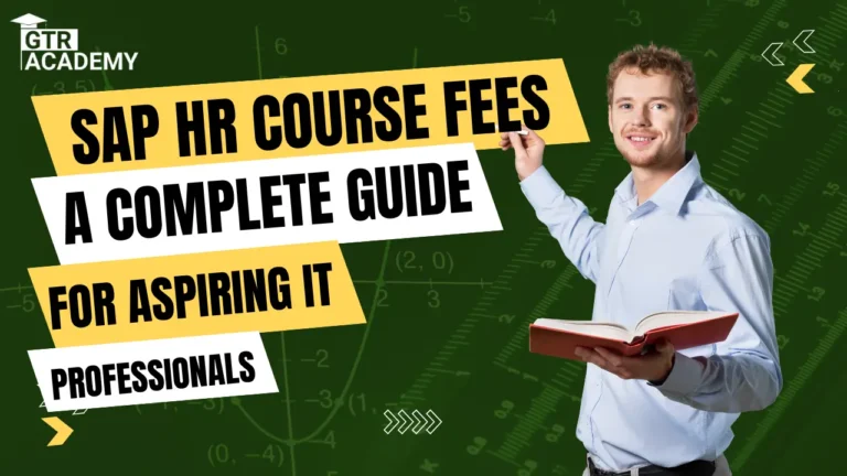 SAP HR Course Fees