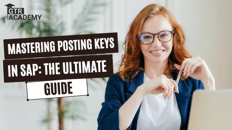 Posting Keys in SAP