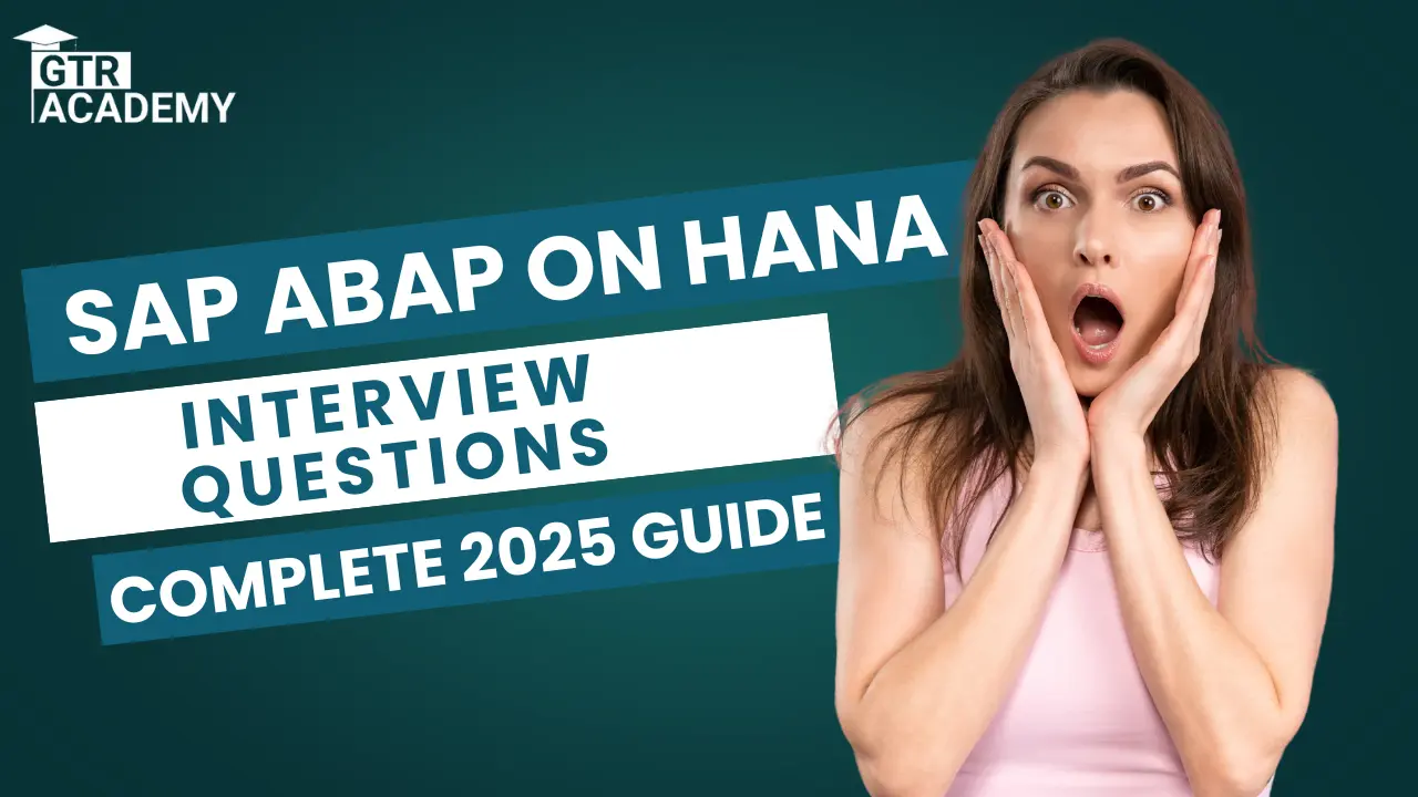 SAP ABAP on HANA Interview Questions