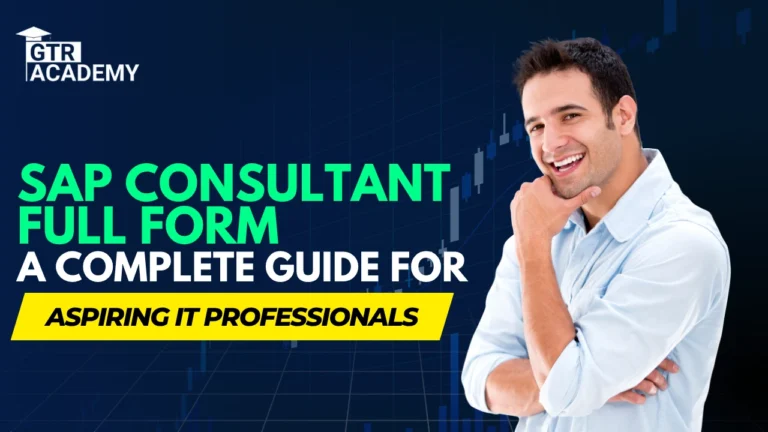 SAP Consultant Full Form
