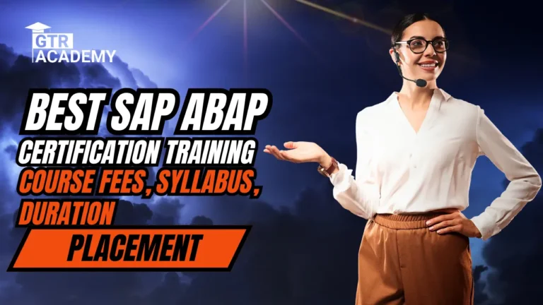 Best SAP ABAP Certification Training
