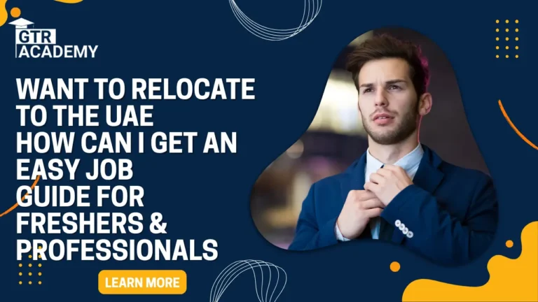 Want to Relocate to the UAE