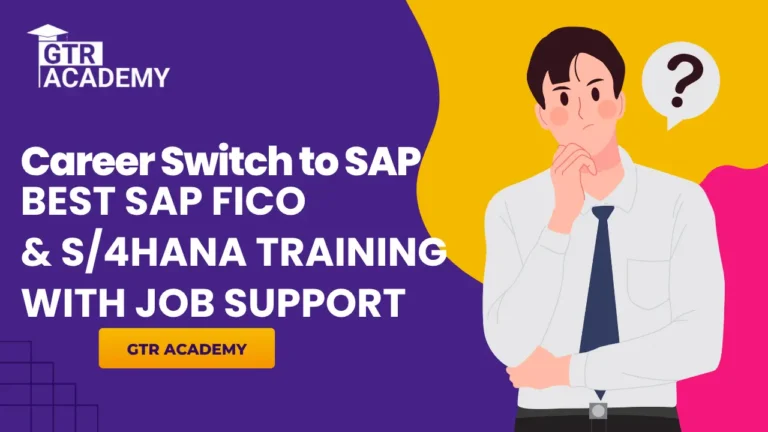 Career Switch to SAP