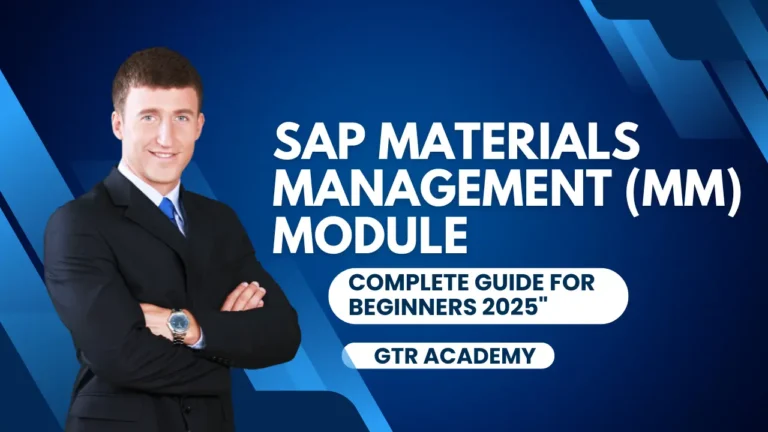 SAP Materials Management Module