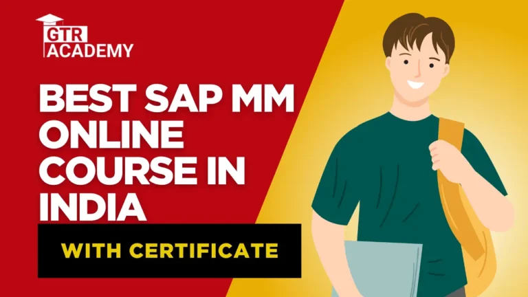 SAP MM Online Course in India