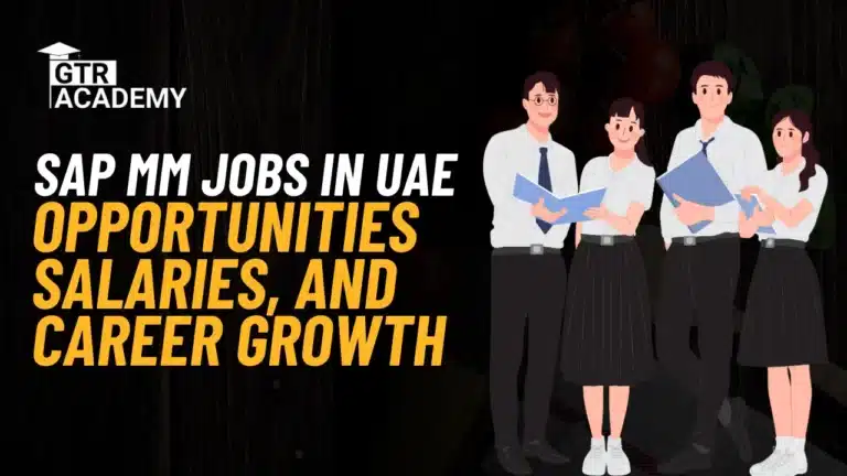 SAP MM Jobs in UAE