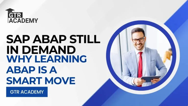 SAP ABAP Still in Demand
