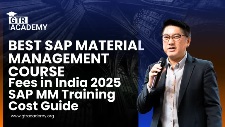 Best SAP Material Management Course Fees