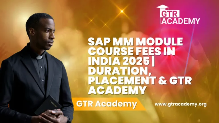 Best SAP MM Module Course Fees